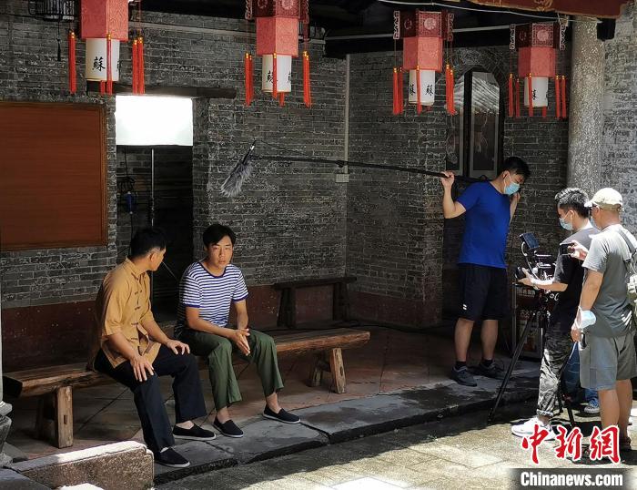 逾百年历史广州“车陂村扒龙舟”拍成微电影