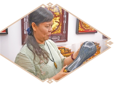 “我喜欢漆艺，从不觉得寂寞”