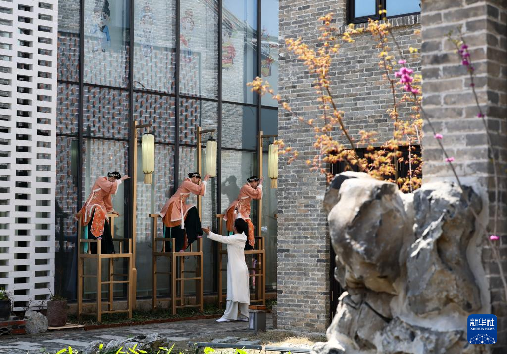 江苏建湖：走进淮剧小镇 感受非遗魅力