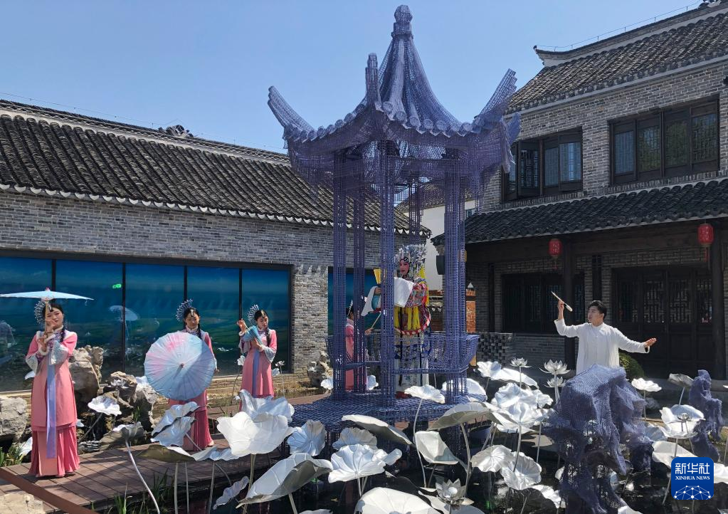 江苏建湖：走进淮剧小镇 感受非遗魅力